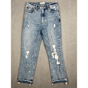 Abercrombie & Fitch Jeans 28/6R The Ankle Straight Ultra High Rise Curve Love